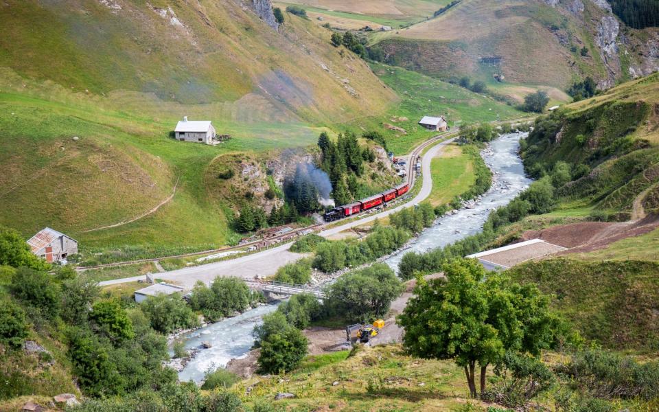 A vintage train offers a window to the past - Getty