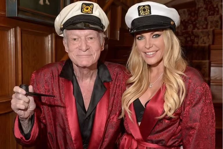 Hugh y Crystal Hefner, la última esposa que tuvo el magnate