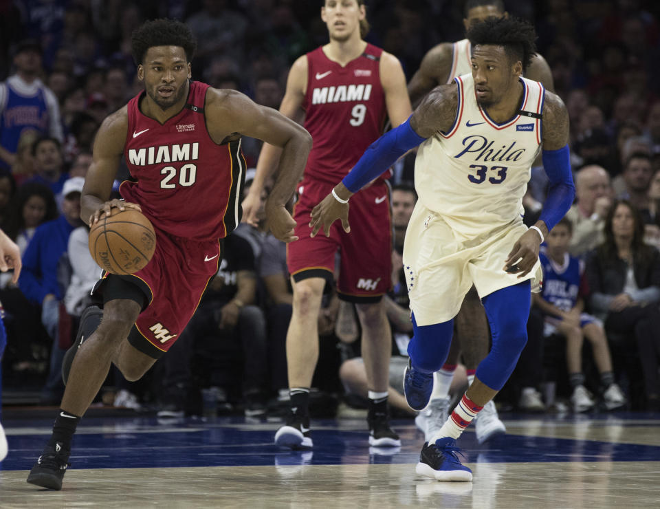 Justise Winslow is a quality add for Week 5. (AP Photo/Chris Szagola)