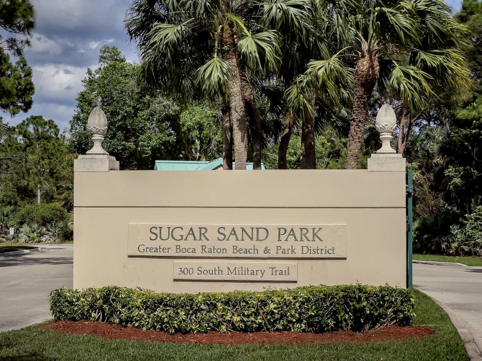 Sugar Sand Park in Boca Raton covers over 130 acres and features baseball, basketball, volleyball, a theater and much more.