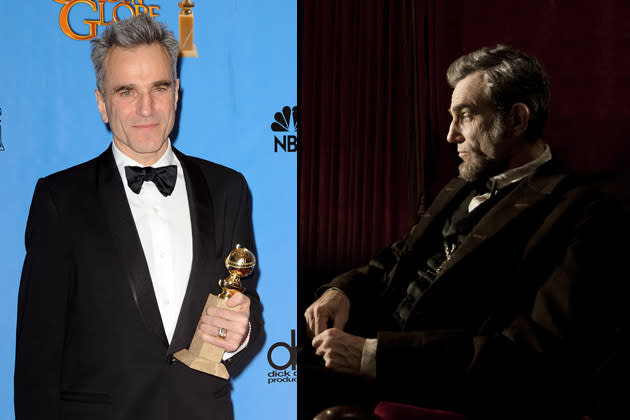 Daniel Day-Lewis gewann für seine Rolle in "Lincoln" einen Golden Globe (Bilder: ddp images)