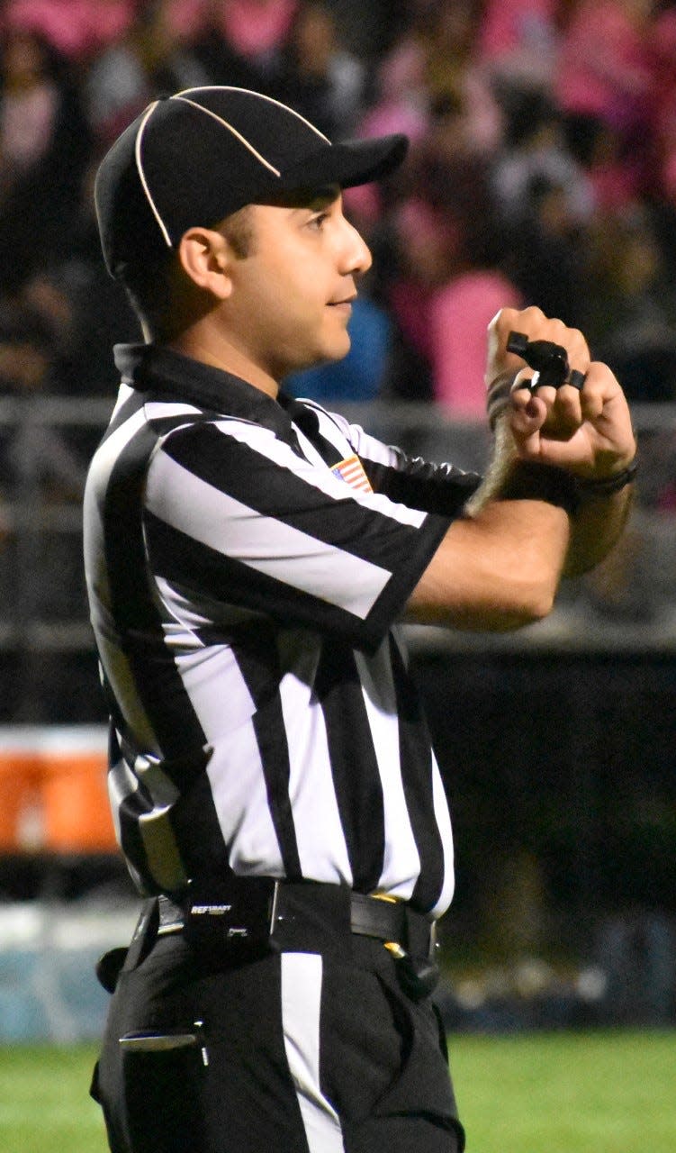Somerset resident and high school referee Cameron Filipe