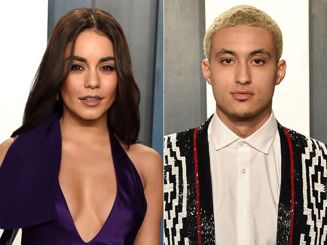 John Shearer/Getty ; David Crotty/Patrick McMullan Left: Vanessa Hudgens. Right: Kyle Kuzma