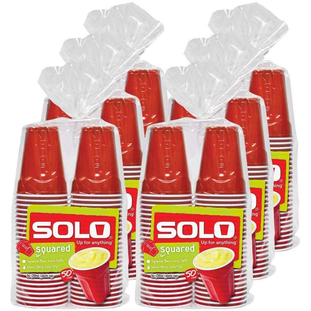 Solo Cup Red Plastic Party Cups