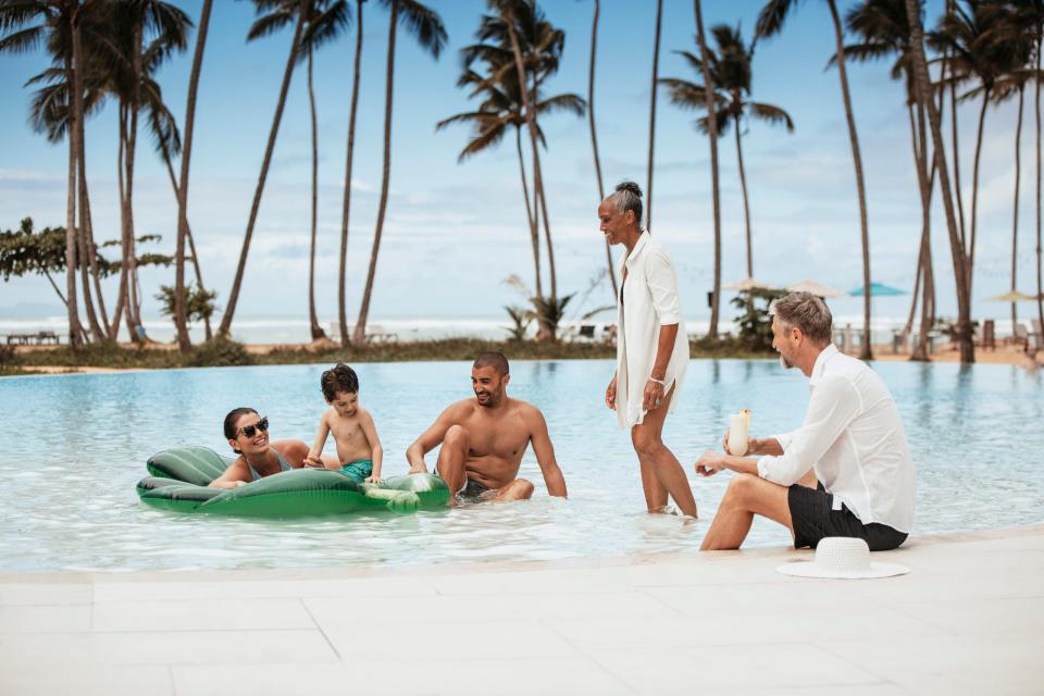 Shared family activities feature prominently at Club Med Michés Playa Esmeralda.