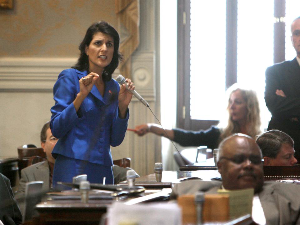 Nikki Haley as South Carolina State Representative for the 87th district in 2009.