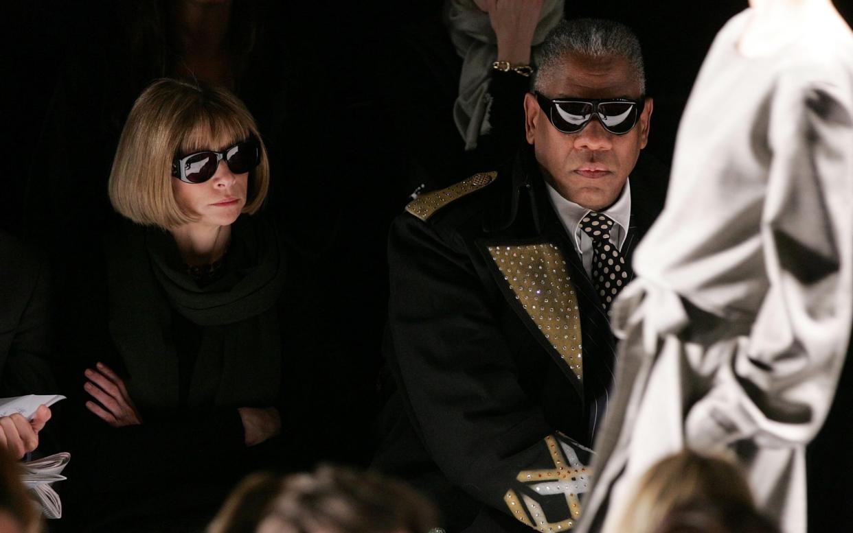 anna wintour andre leon talley - Peter Kramer/Getty Images For IMG