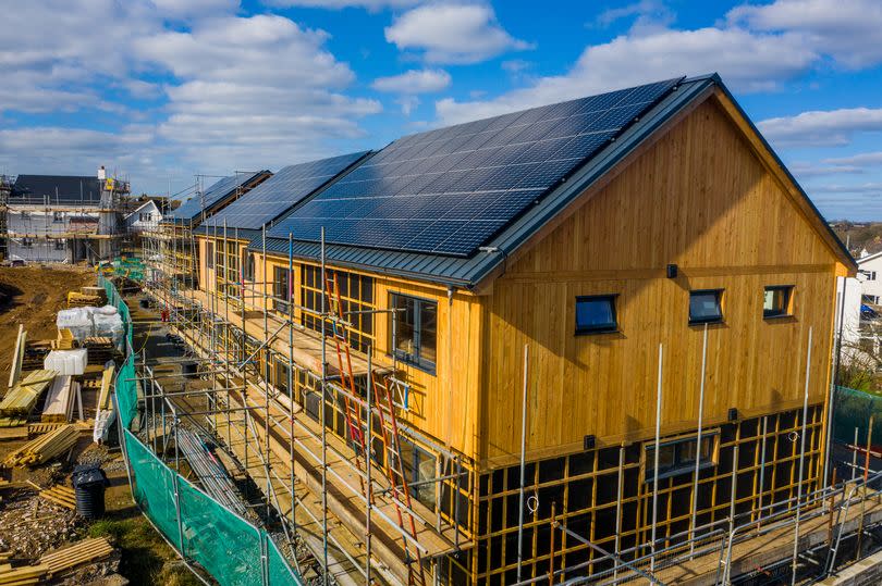 Houses built by Down to Earth Project in Pennard