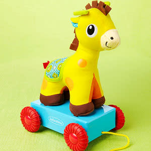 Infantino Musical Push & Pull Giraffe