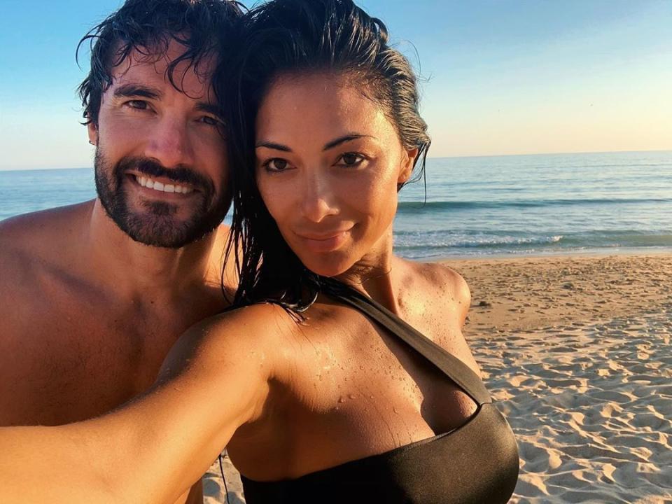 Nicole Scherzinger and Thom Evans