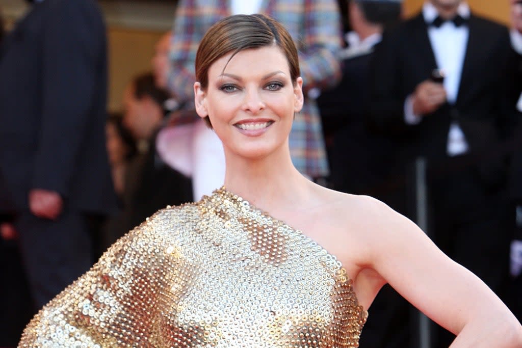 Linda Evangelista at a movie premiere in 2008  (PA)