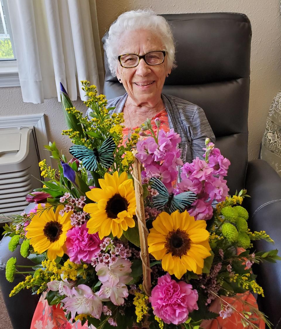 Viola Breukelman celebrated her 102nd birthday with team members and fellow residents at the Sterling Commons Memory Care, a Koelsch senior living community in Victorville.