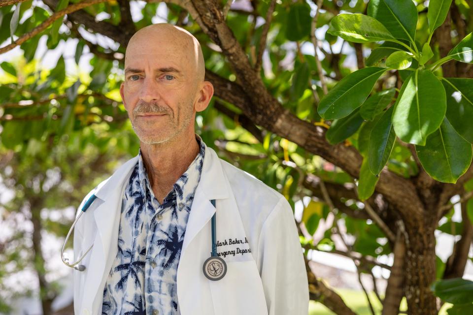 Emergency room physician Dr. Mark Baker treats patients in Oahu and is concerned about the deaths and damage from meth use.