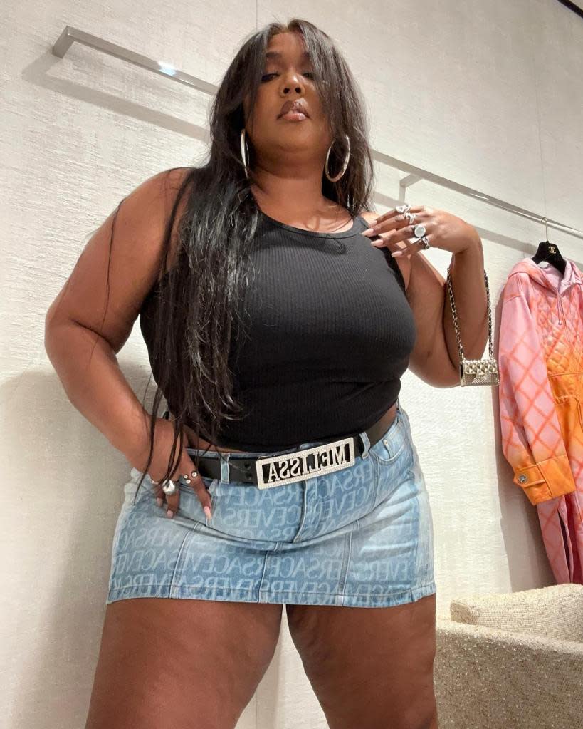 Lizzo made the troubling statement Friday on Instagram. lizzobeeating/Instagram