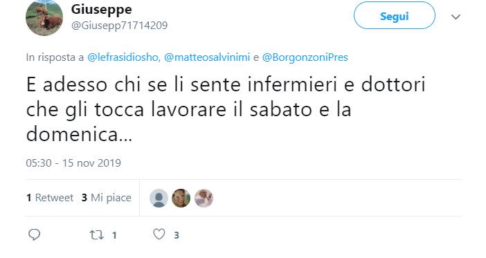 "Tra i primi provvedimenti ci sarà l'attenzione ai più deboli, gli ospedali saranno aperti di notte, di sabato e di domenica, come in Veneto". E' la promessa fatta da Lucia Borgonzoni, la candidata governatrice leghista in Emilia Romagna alle regionali del prossimo 26 gennaio. La frase, ripresa in un tweet dal leader del Carroccio Matteo Salvini, ha scatenato l'ironia del web. Ecco i commenti più divertenti... (foto Twitter)