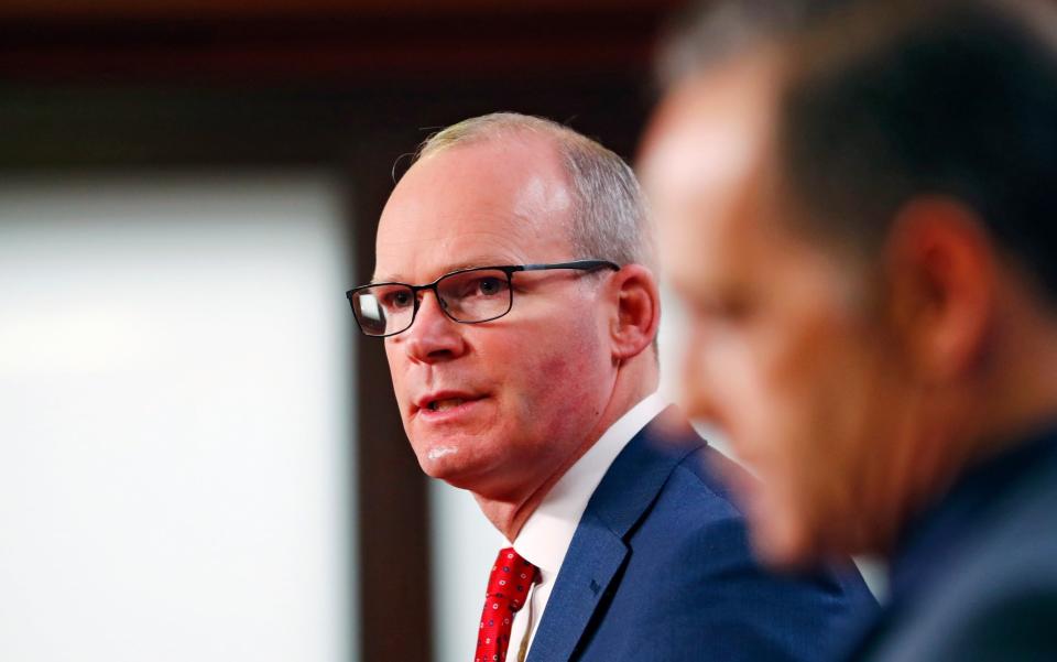 Irish Foreign Minister Simon Coveney did not hold back in his criticism - Getty
