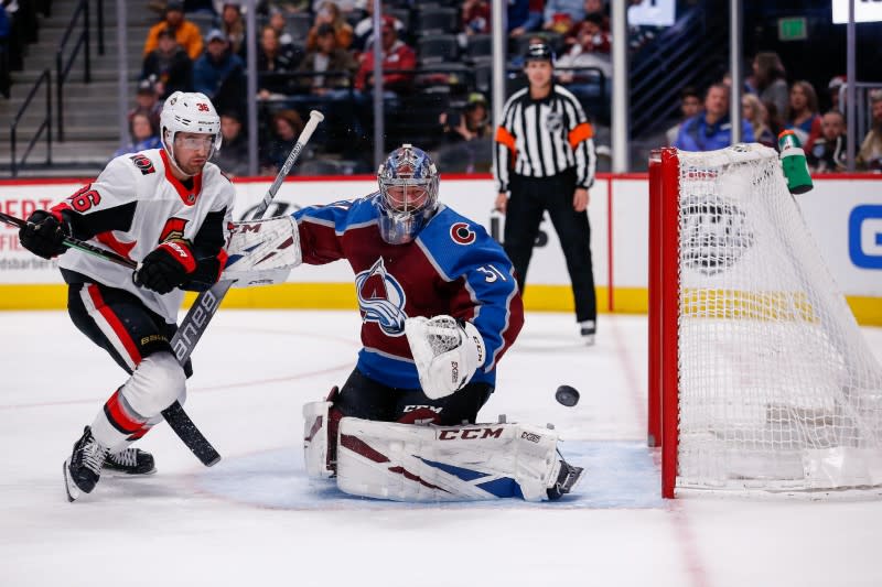 NHL: Ottawa Senators at Colorado Avalanche