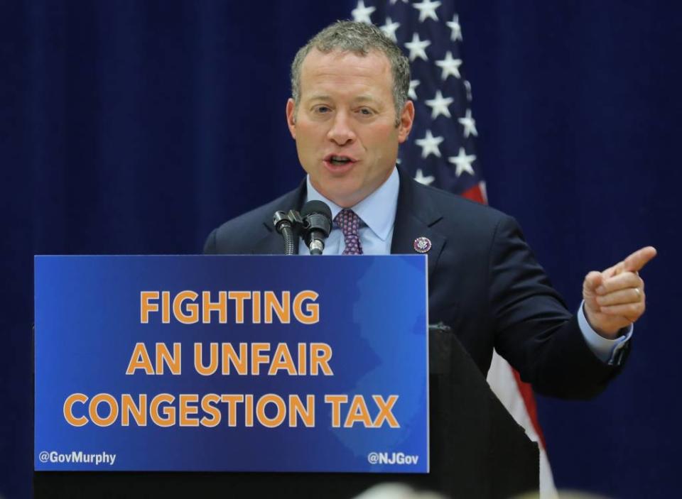 A bipartisan bill aimed at outlawing the $15 “congestion” toll to enter Manhattan south of 60th Street was introduced Wednesday by Rep. Nicole Malliotakis and Rep. Josh Gottheimer. Chris Pedota, NorthJersey.com / USA TODAY NETWORK