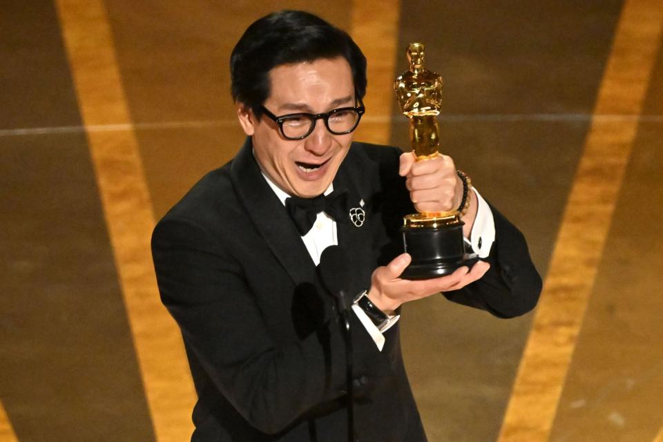 Best Supporting Actor, Ke Huy Quan (Everything Everywhere All at Once) 95th Annual Academy Awards, Show, Los Angeles, California, USA - 12 Mar 2023