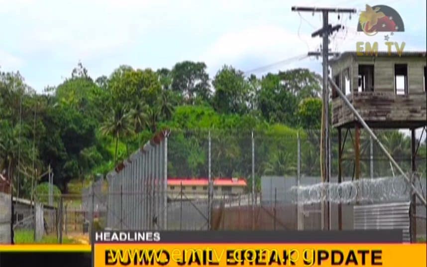 Buimo jail in PNG's Lae - EMTV