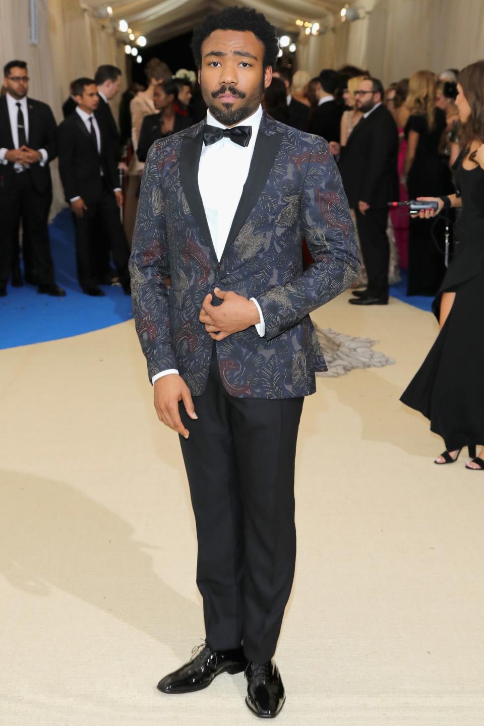 Donald Glover in Burberry
