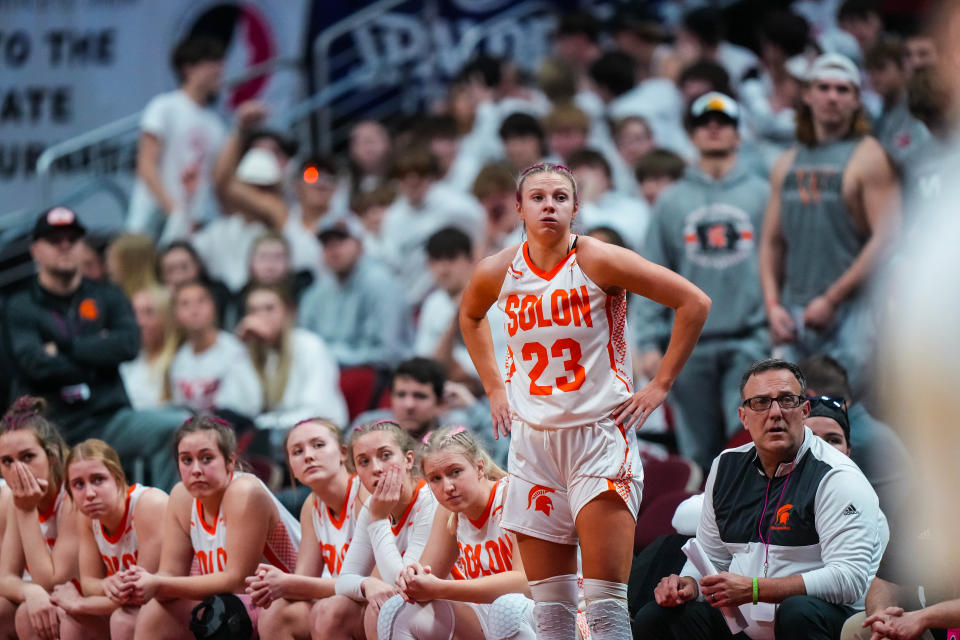 Solon guard Callie Levin has committed to play at Iowa.