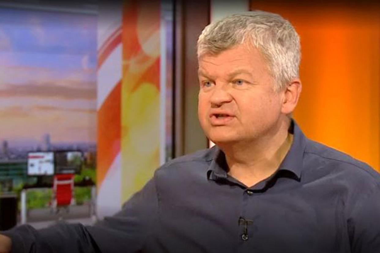 Opening up: Adrian Chiles confronts his alcohol intake in a new BBC documentary: BBC