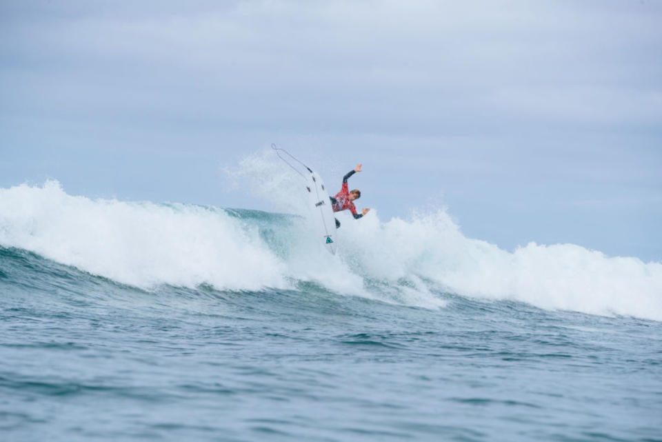 <p>Aaron Hughes/World Surf League via Getty Image</p>