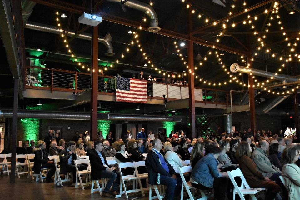 Hundreds attended a county election kickoff event hosted by Williamson Families at The Factory on Tuesday, March 8, 2022 in Franklin, Tenn. The PAC, created in 2021, used the event to present its endorsements for the upcoming local election cycle.