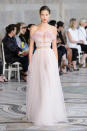 <p>Pink might be a controversial choice for a wedding dress but we're into it.</p>