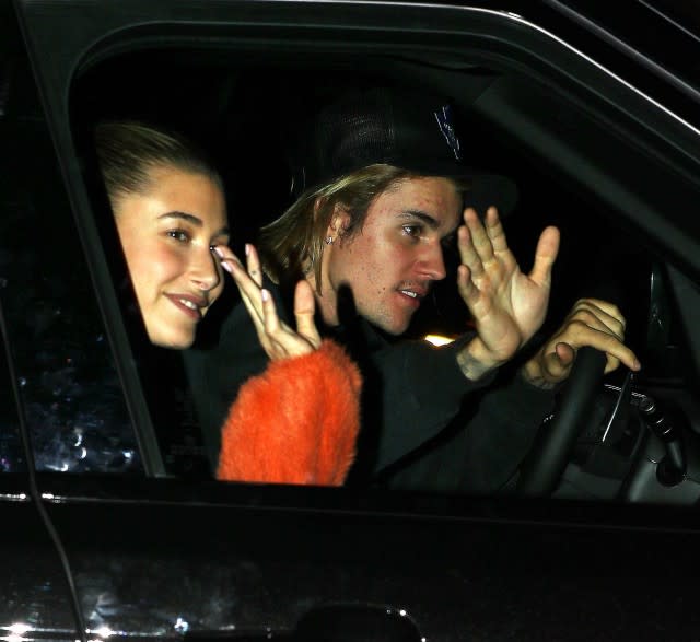 Hailey Baldwin and Justin Bieber