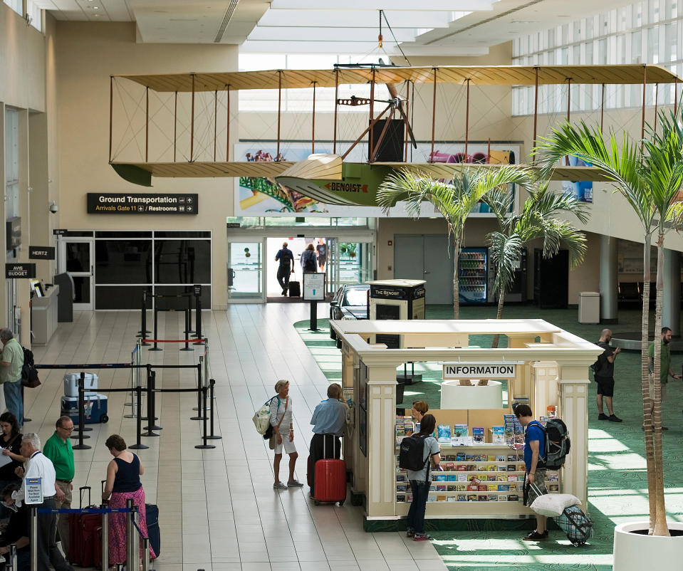 PIE<br>St. Pete-Clearwater Airport will be bustling with spring breakers starting this week and running through April 26.