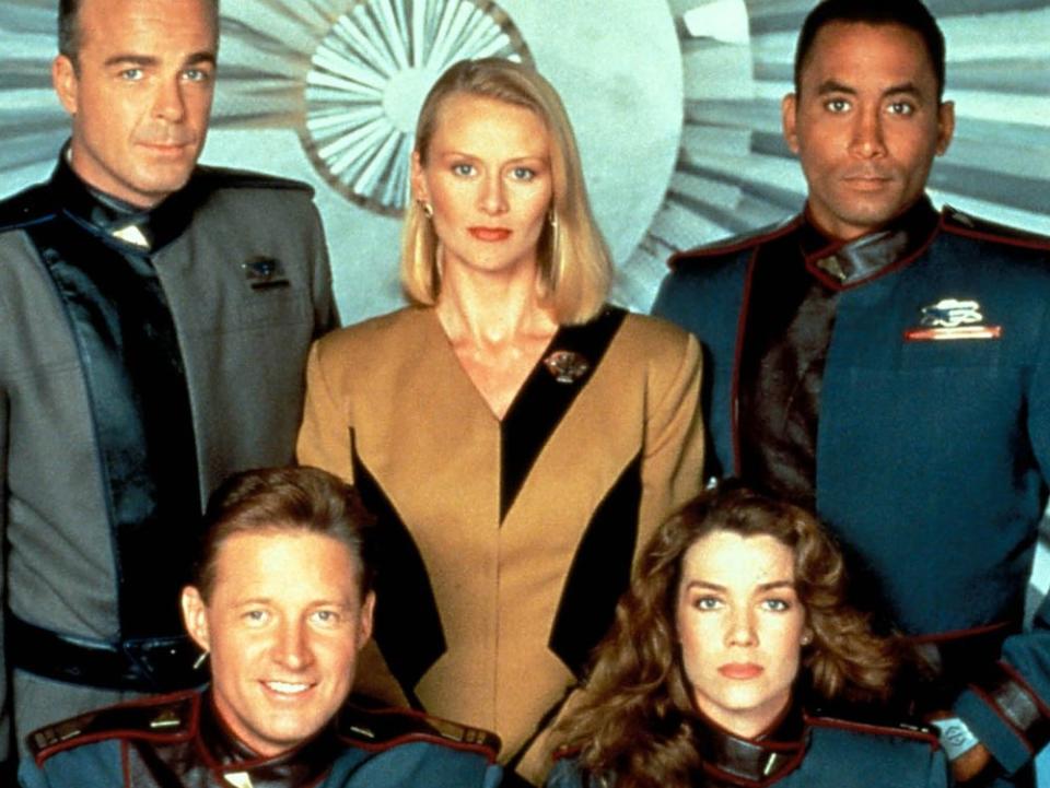 Ein Teil der alten Crew von "Babylon 5". (Bild: imago/ZUMA Wire)