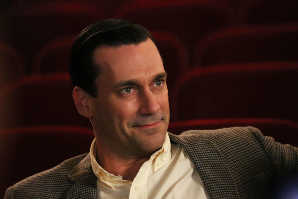 Don Draper (Jon Hamm) in the "Mad Men" episode, "The Flood."