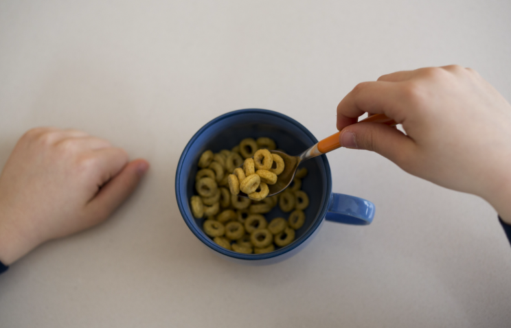 The Conservatives have abandoned plans for free school breakfasts (Picture: REX Features)