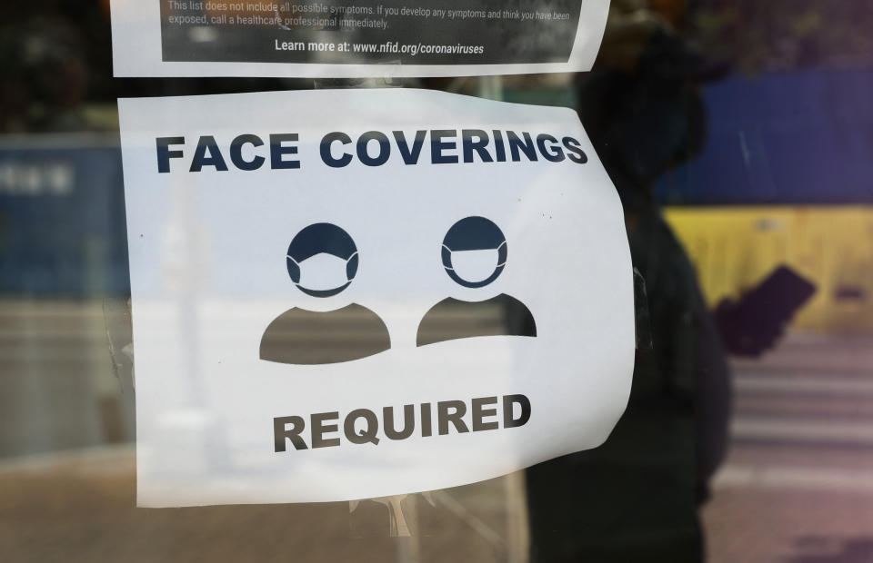 Texas Gov. Greg Abbott has declared masks or face coverings must be worn in public across most of the state as local officials say hospitals are in danger of becoming overrun as cases of the coronavirus surge. (Photo: ASSOCIATED PRESS)