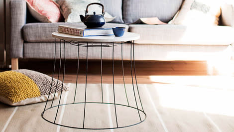 Lightshade Wire Coffee Table 