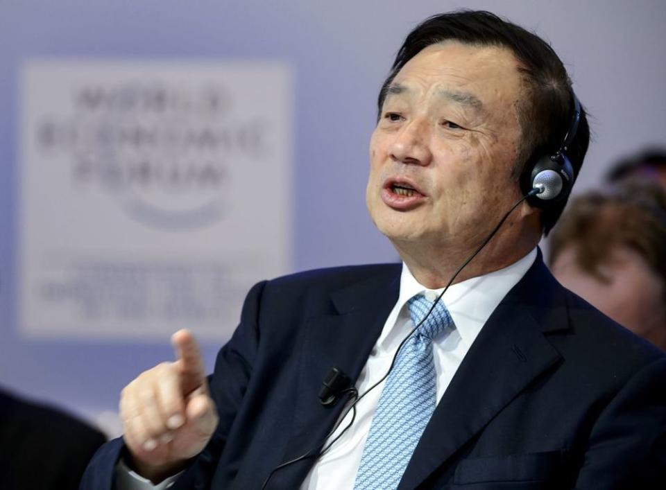 Huawei Founder and CEO Ren Zhengfei has downplayed the business ramifications of losing access to U.S.-build telecom components. ( | FABRICE COFFRINI AFP/Getty Images)