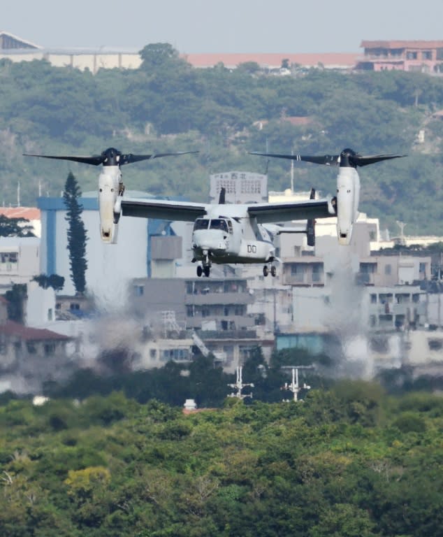 Residents near US military bases in Japan have long complained about noise levels, particularly take-offs and landings at night and early morning