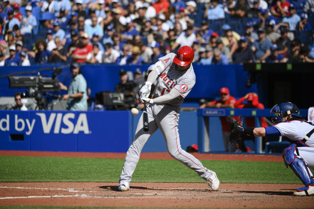 Ohtani Trout Homer As Angels Finish 3 Game Sweep Of Jays
