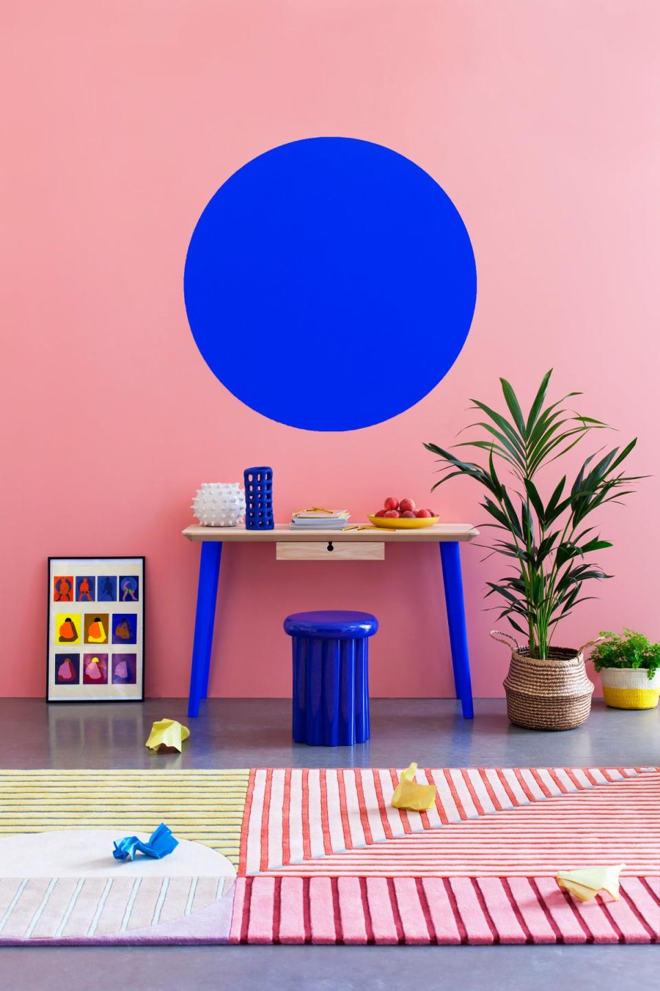 Electric Blue is YesColour’s best selling shade as people move away from bland interiors (YesColours)