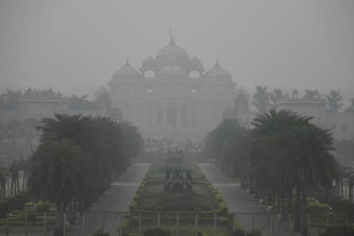 Concentrations of the most harmful airborne pollutants in Delhi are regularly about 20 times the World Health Organisation safe limit