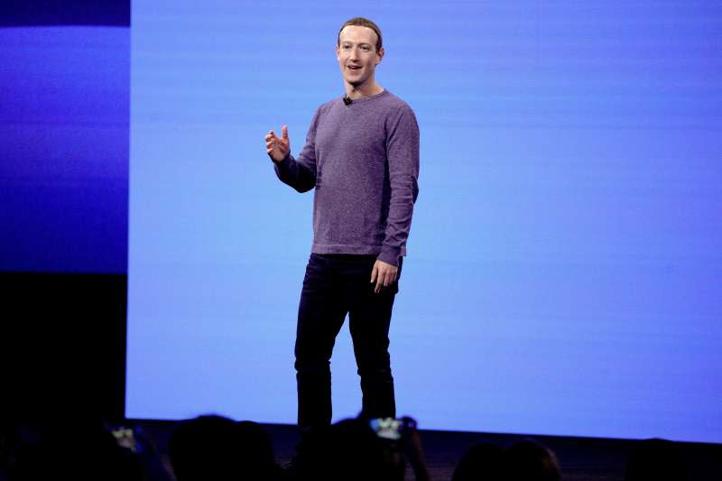 臉書創辦人兼執行長祖克柏（Mark Zuckerberg）（AP）