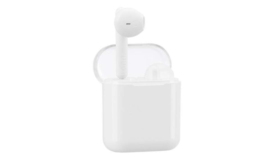 White earbuds. (Photo: Walmart)