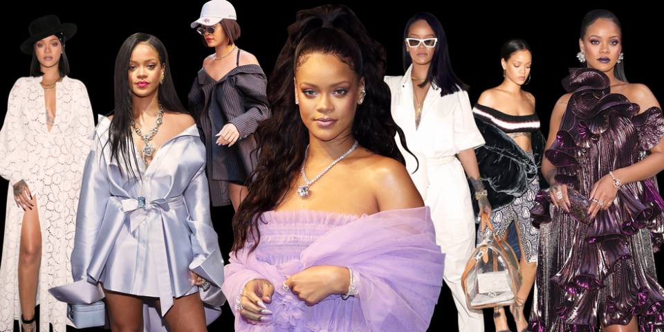 <p>Rihanna is just as much a sartorial risk taker as she is a musical hit maker. Leave it to the singer to step out in a sheer dress with nothing underneath, an ensemble made entirely of pink fur, or her special edition chaps-style Manolo boots under only a t-shirt.</p><p>She may crush the <a href="http://www.harpersbazaar.com/celebrity/red-carpet-dresses/g2150/rihanna-style-and-beauty-transformation/" rel="nofollow noopener" target="_blank" data-ylk="slk:red carpet;elm:context_link;itc:0;sec:content-canvas" class="link ">red carpet</a> each time she walks on it (the 2014 CFDA's, anyone?) but don't let that distract from her equally impressive streetwear. Here, keep up to date on her boldest looks. </p>