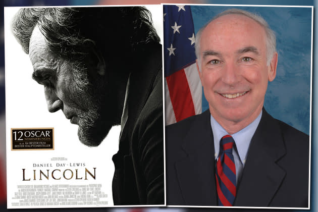 Joe Courtney entdeckte einen Fehler in Spielbergs "Lincoln" (Bilder: ddp Images, 20th Century Fox)