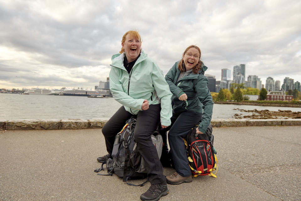 Best friends Tricia and Cathie won Race Across the World's season in Canada