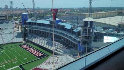 Work continues on Texas Tech football's Jones AT&T Stadium projects