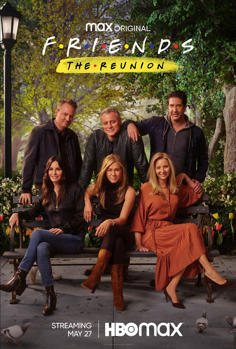 Official Poster for the Friends Reunion special on HBO Max