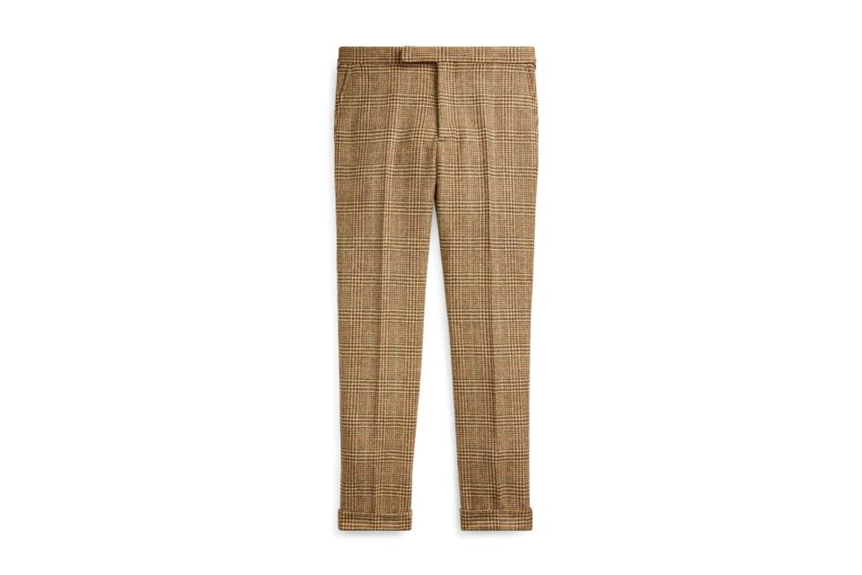 Polo Ralph Lauren plaid wool trouser (was $368, 30% off with code "FALLSTYLE")